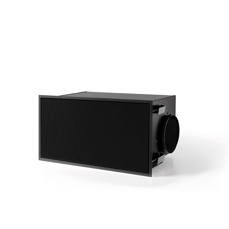 842400 recirculation box with monoblock black (270x500mm)